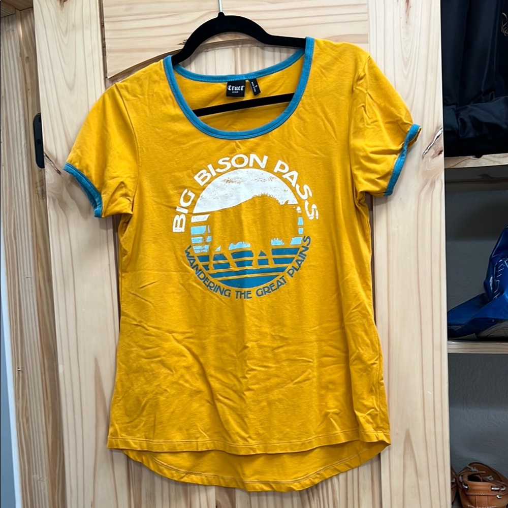 True Yellow Graphic Tee
